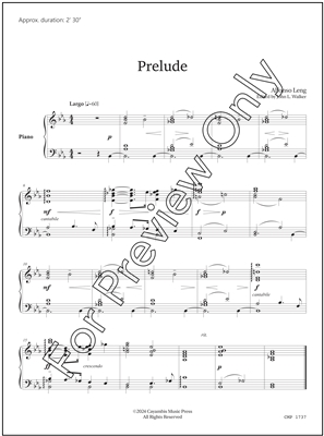 Prelude and Etude, by Alfonso Leng