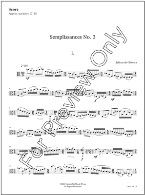 Semplissances No. 3, by Jailton de Oliveira